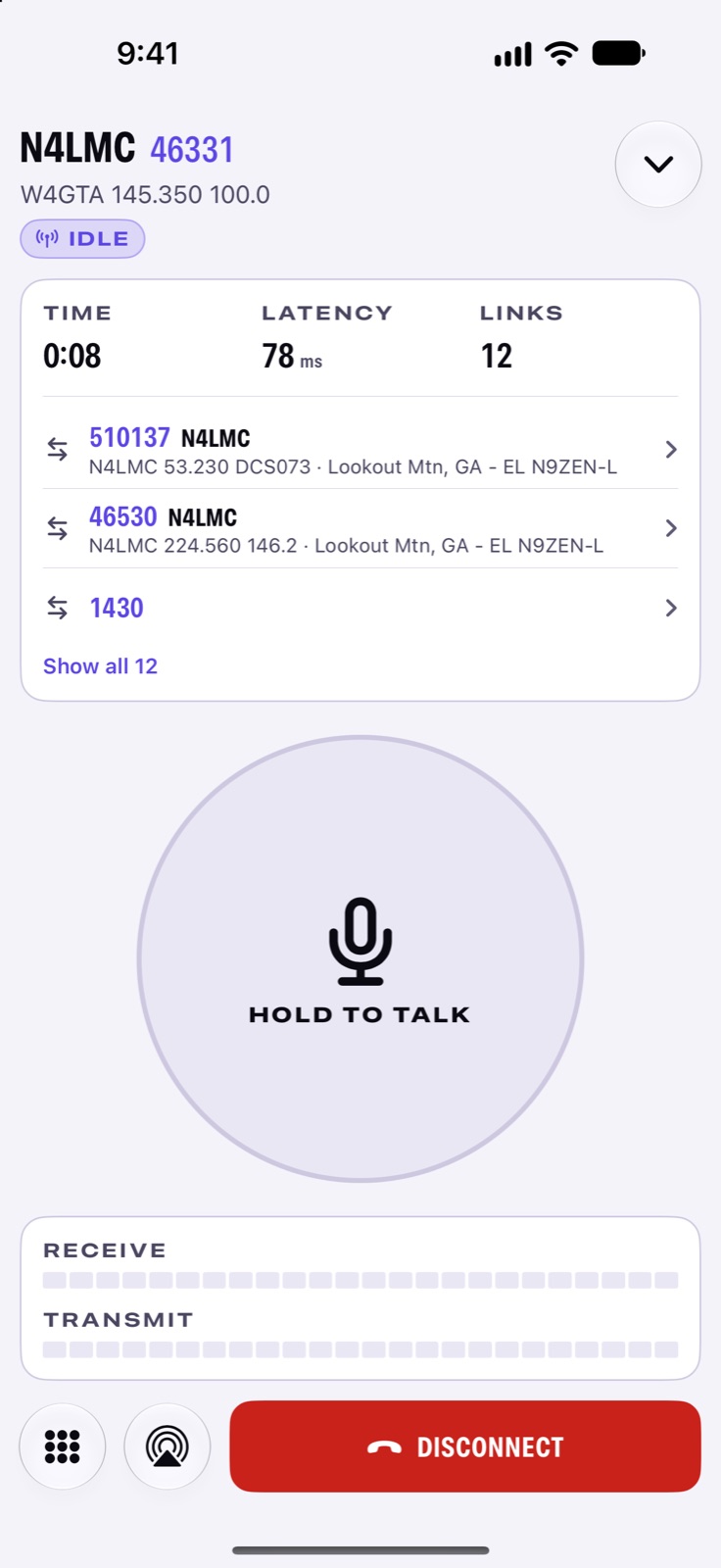 Pocket Shack: Connect to any node